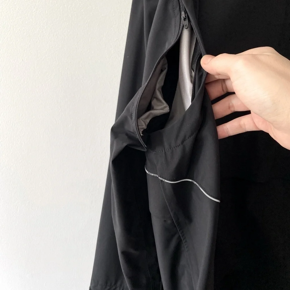 Off-White Equipment Black Technical Shell Jacket Windbreaker Water Repellent L - Picture 5 of 16